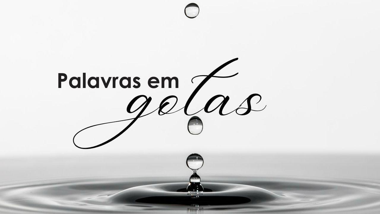 Palavra Em Gotas: Reflexões Diárias Para Uma Vida Em Cristo