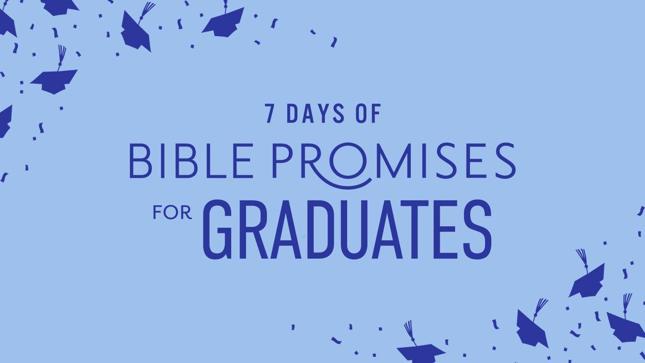 7 Days of Bible Promises for Graduates