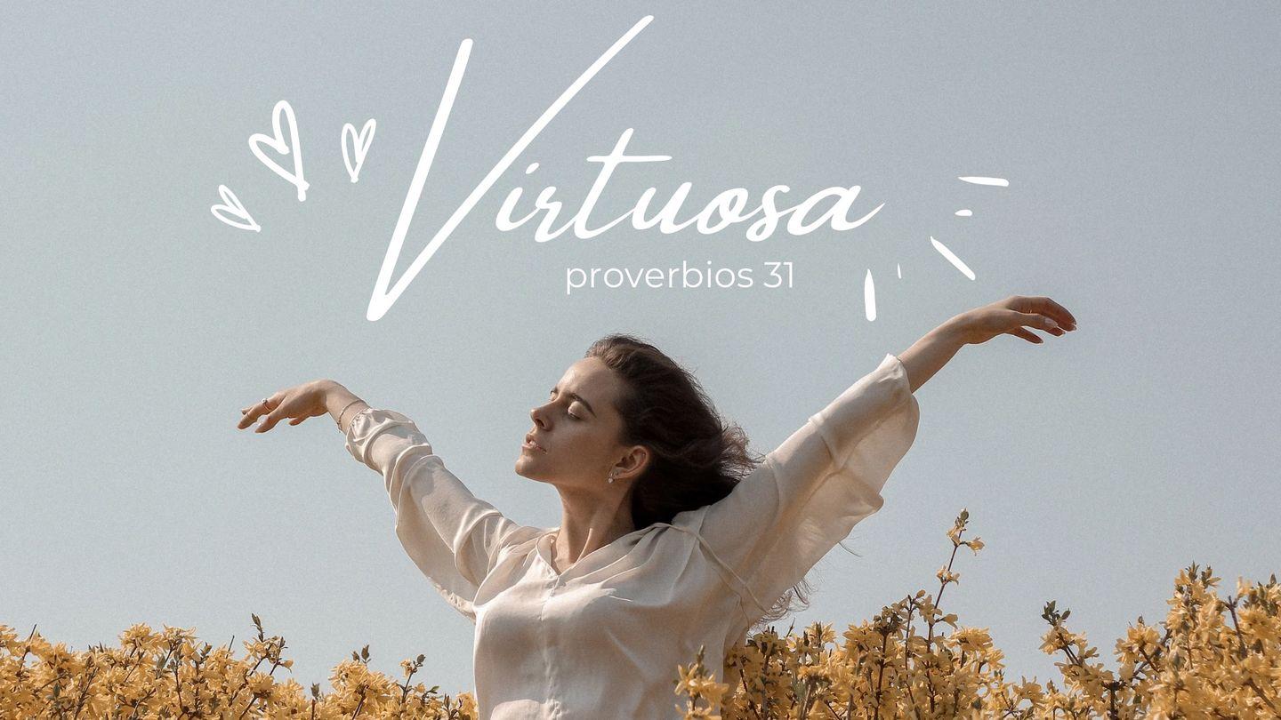 Virtuosa Proverbios 31:15 Nueva Versión Internacional - Español