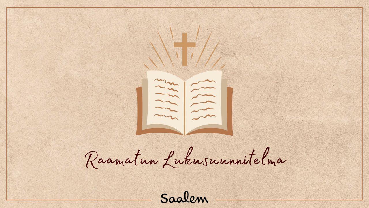 Kesän raamatunlukusuunnitelma