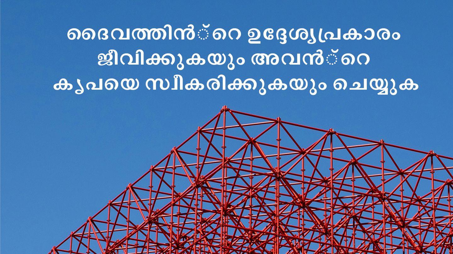 ദൈവത്തിൻ്റെ ഉദ്ദേശ്യപ്രകാരം ജീവിക്കുകയും അവൻ്റെ കൃപയെ സ്വീകരിക്കുകയും ചെയ്യുക യോഹന്നാൻ 20:27-28 സത്യവേദപുസ്തകം OV Bible (BSI)