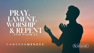 Pray, Lament, Worship and Repent With Psalm 25