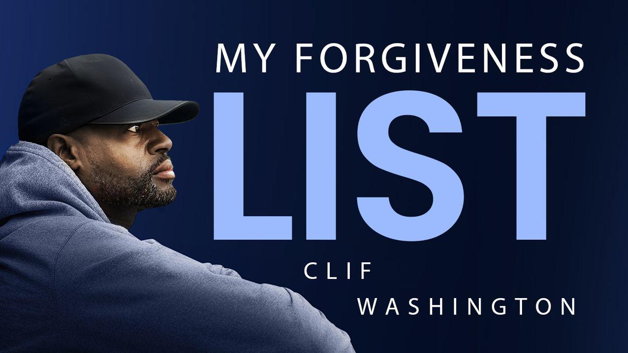 My Forgiveness List