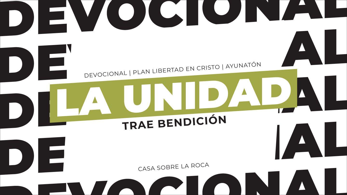 La Unidad Trae Bendición SAN JUDAS 1:19-20 Biblia Reina Valera 1960