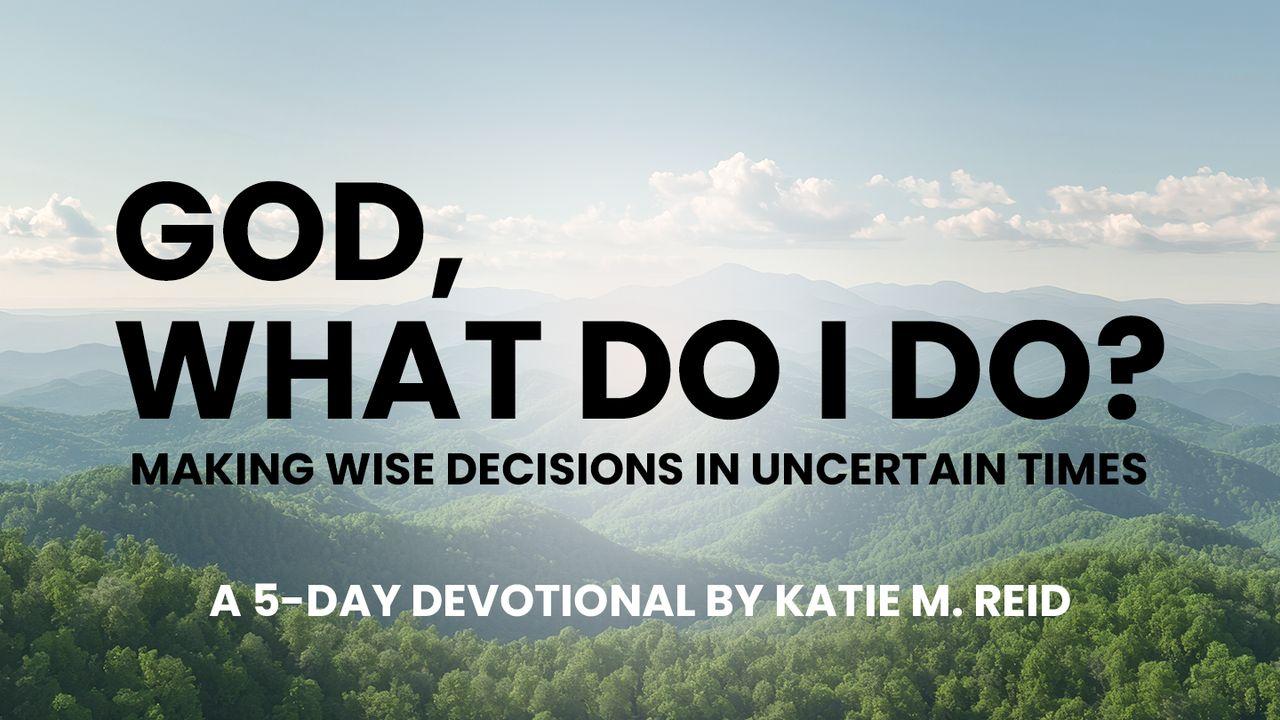 God, What Do I Do? Making Wise Decisions in Uncertain Times