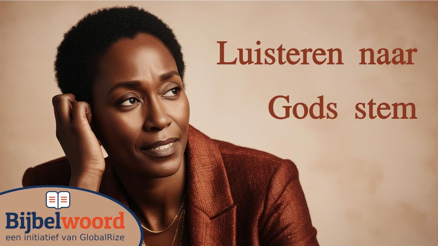 Luisteren naar Gods stem Deuteronomium 30:19-20 Statenvertaling (Importantia edition)