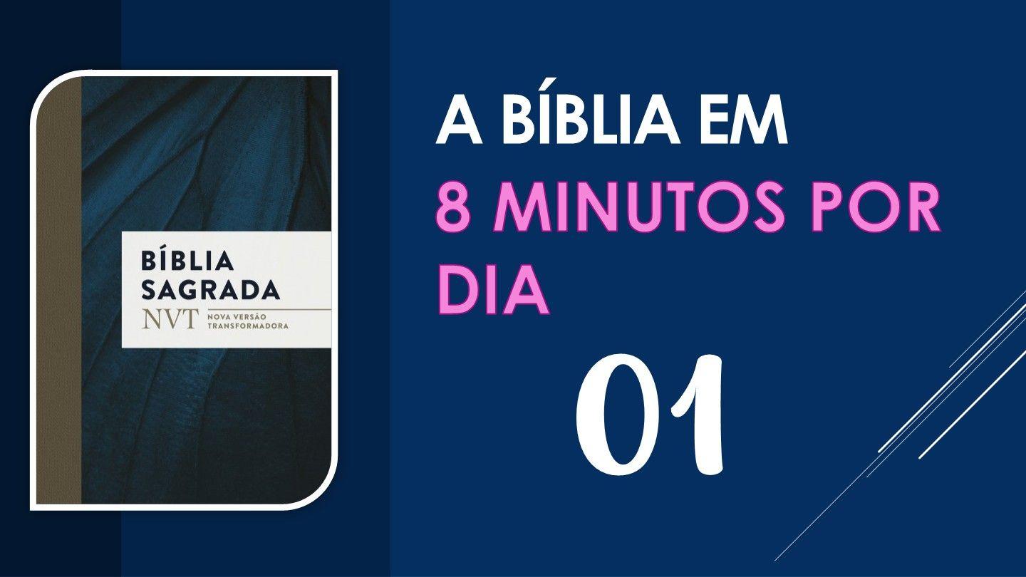 A BÍBLIA EM 8 MINUTOS... por dia! Gênesis 12:4-9 Bíblia Sagrada, Nova Versão Transformadora