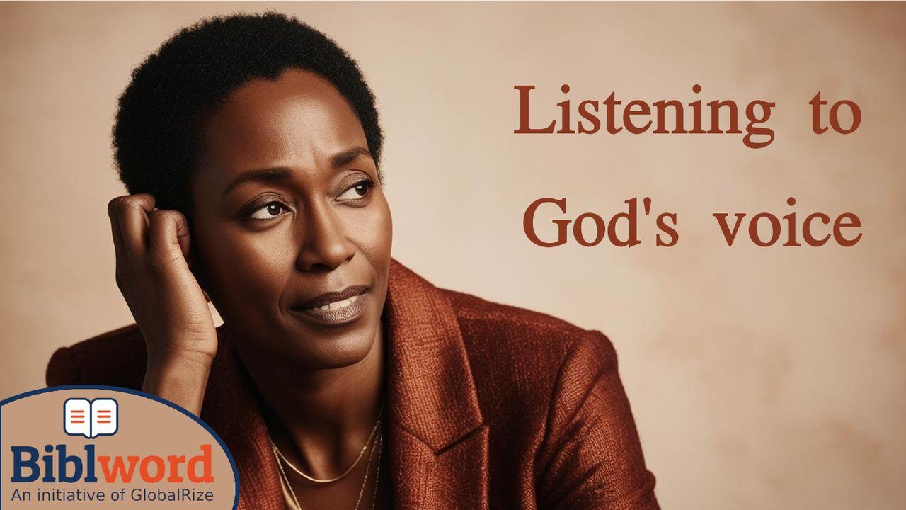 Listening to God's Voice