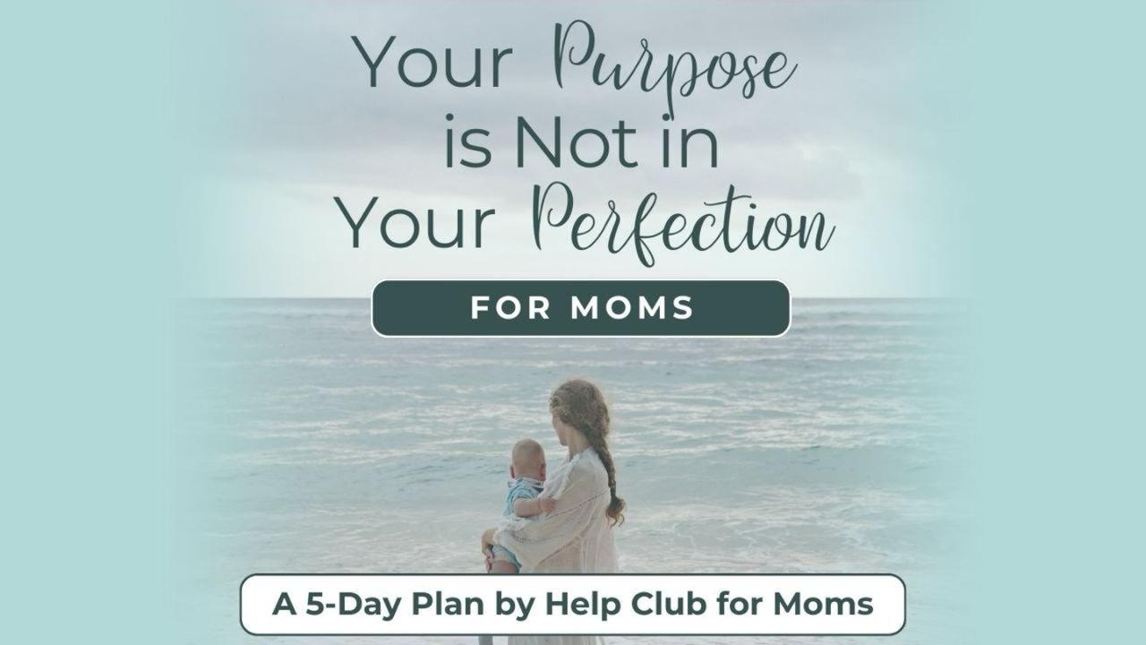 Your Purpose Is Not in Your Perfection