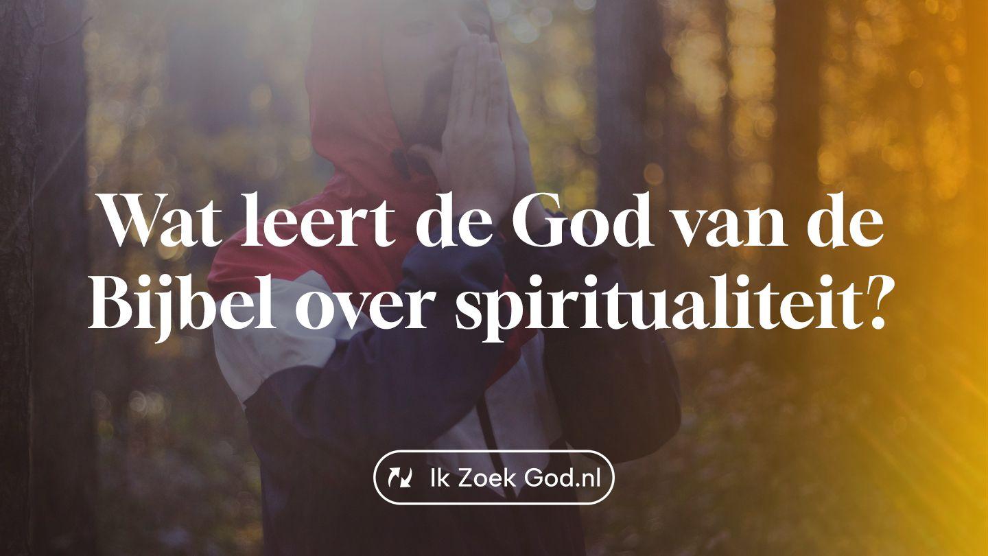 Wat leert de God van de Bijbel over spiritualiteit? Johannes 14:26 De Heilige Schrift, Petrus Canisiusvertaling, 1939