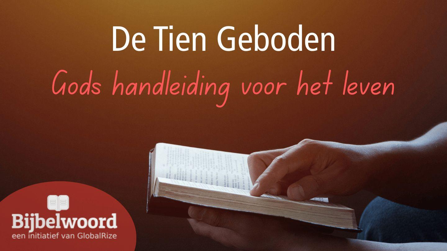 De Tien Geboden. Gods handleiding voor het leven LIRAANGA 9:2 IBIBILIA INDAKATIFU MU LUTIRICHI, LWITAKHO NENDE LWISUKHA