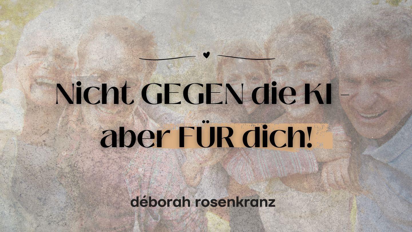 Nicht gegen die KI aber FÜR dich Psalm 139:14-15 Hoffnung für alle