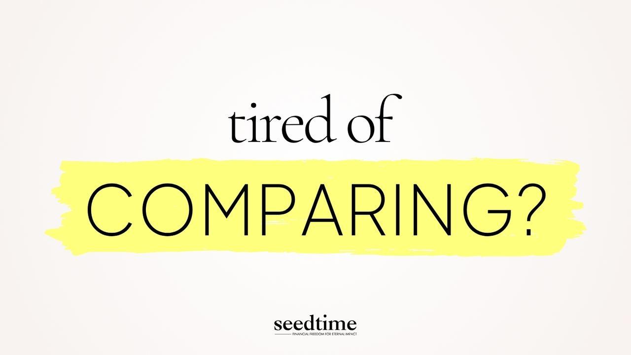 Tired of Comparing?  Finding Your True Worth Beyond Numbers