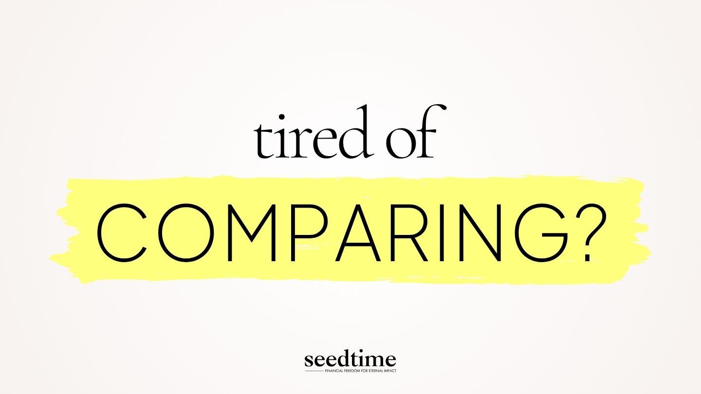 Tired of Comparing?  Finding Your True Worth Beyond Numbers