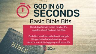God in 60 Seconds - Basic Bible Bites