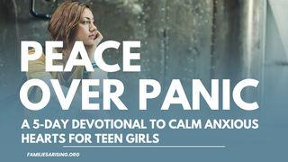 Peace Over Panic: A 5-Day Devotional for Anxious Hearts