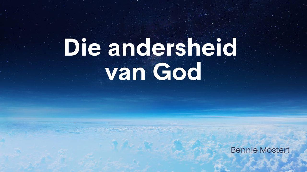 Die Andersheid Van God