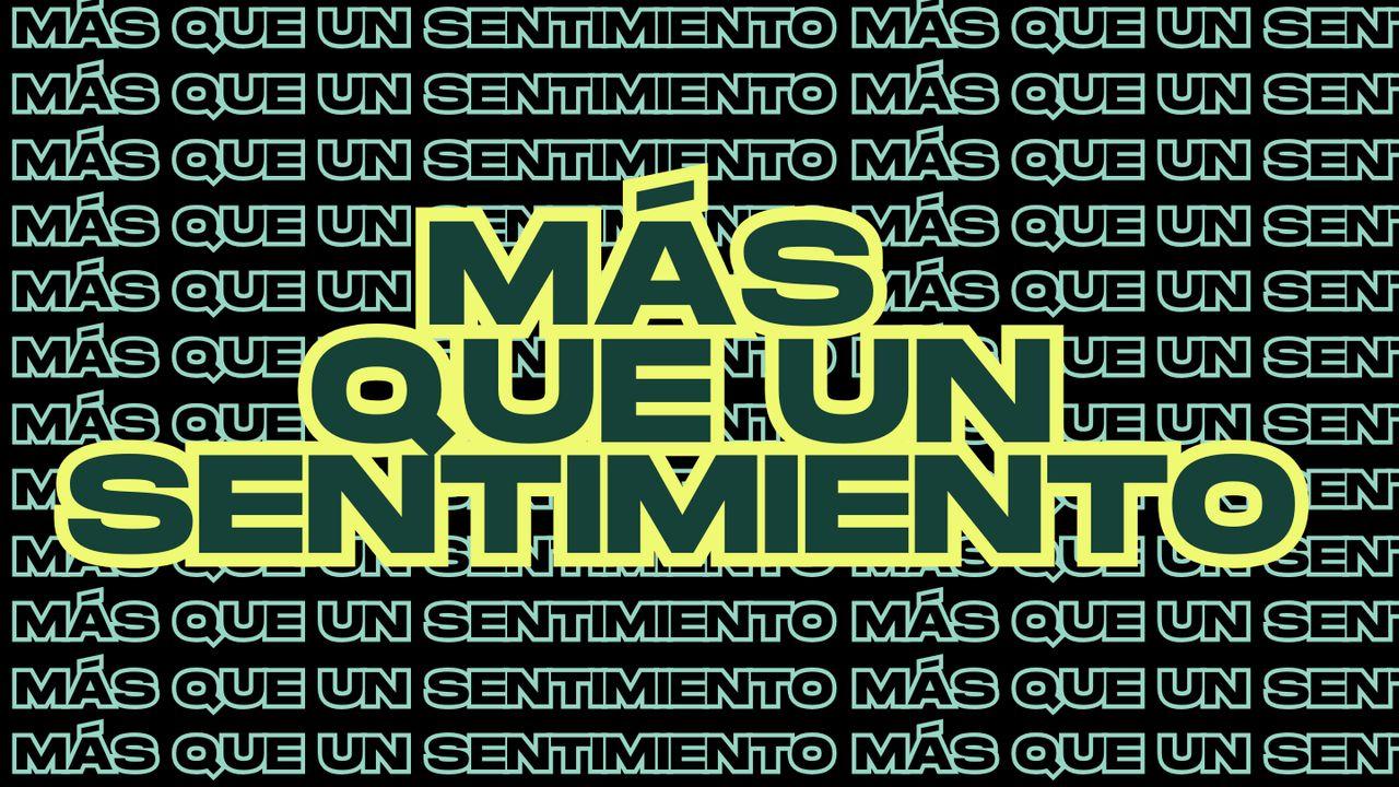 Más Que Un Sentimiento