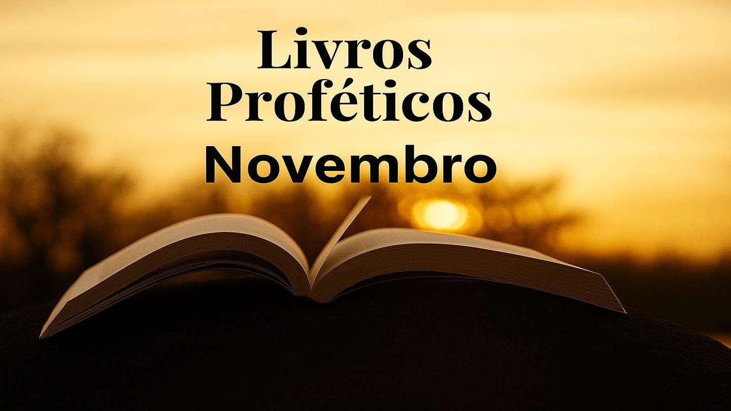 Livros Proféticos - Novembro Jonas 3:8-10 Nova Versão Internacional - Português