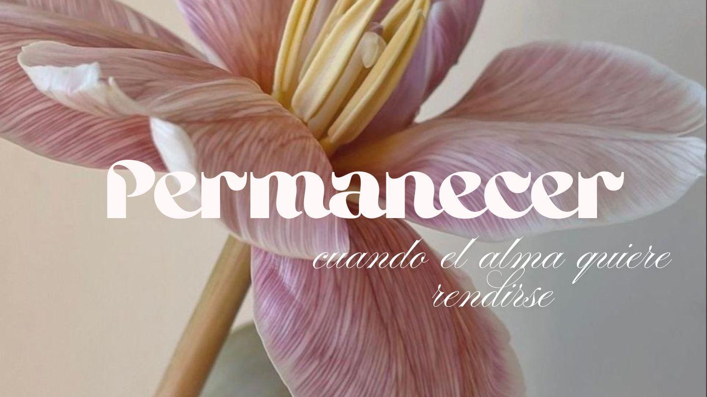 Permanecer Cuando El Alma Quiere Rendirse