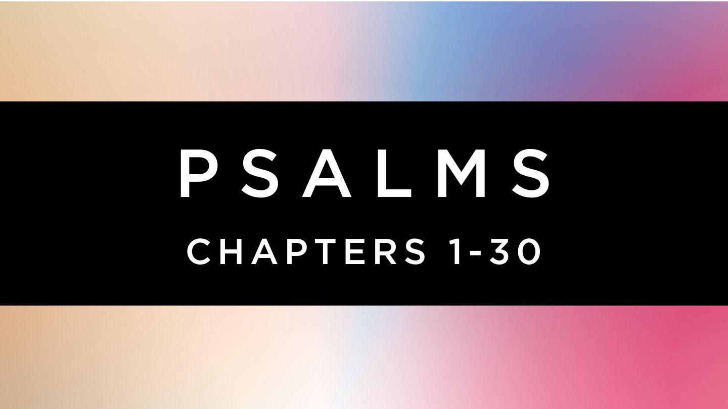 Psalms 1-30 Book Study - TheStory