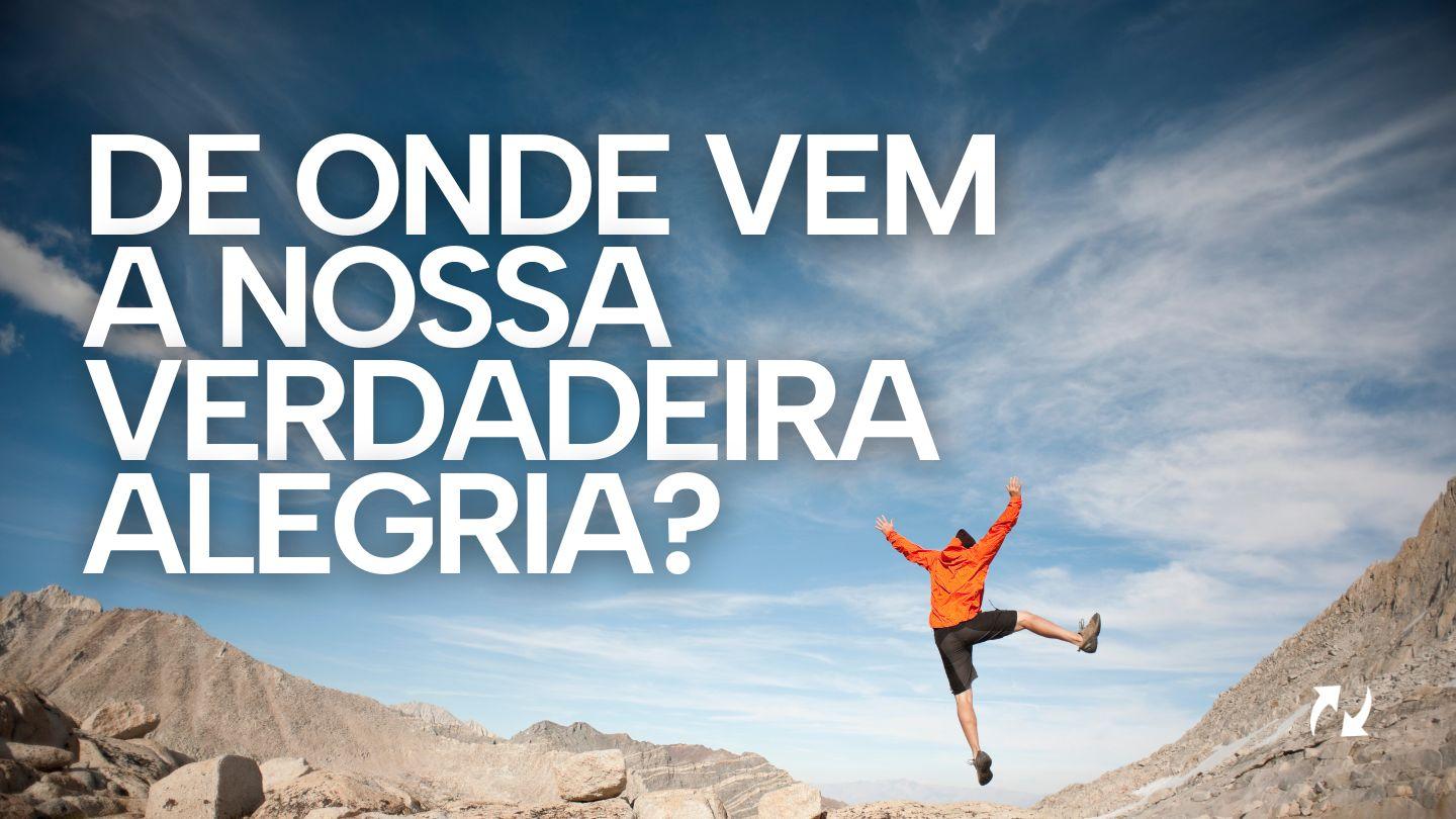 De onde vem a nossa verdadeira alegria? रोम 14:17-18 जीवन को च्यानणो (सेकावाटी नया नियम की पोथ्या)