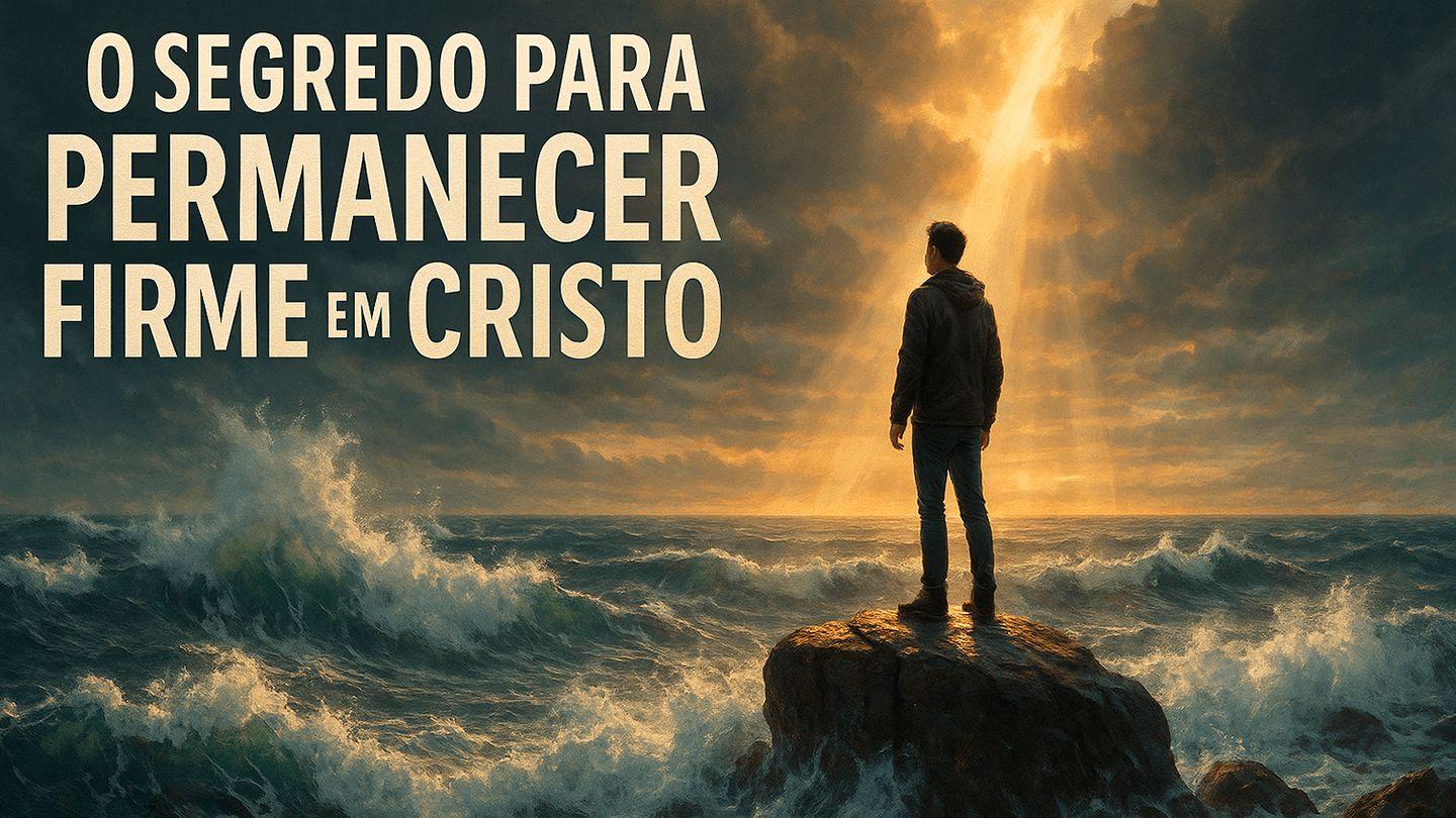 O Segredo Para Permanecer Firme Em Cristo