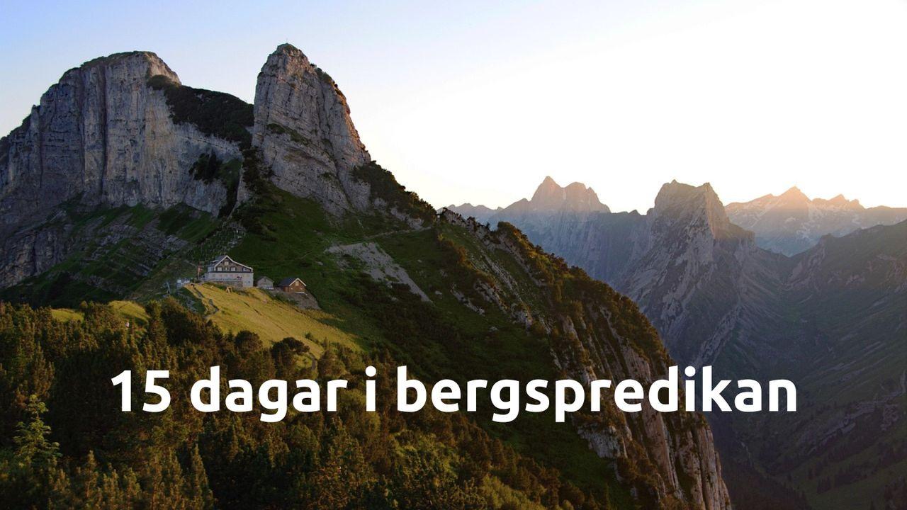 15 Dagar i Bergspredikan