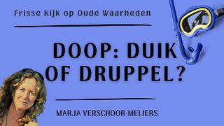 Doop: duik of druppel?