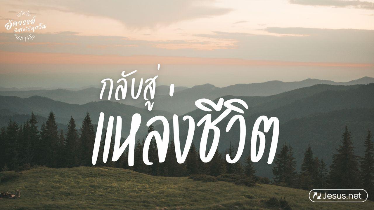กลับสู่แหล่งชีวิต