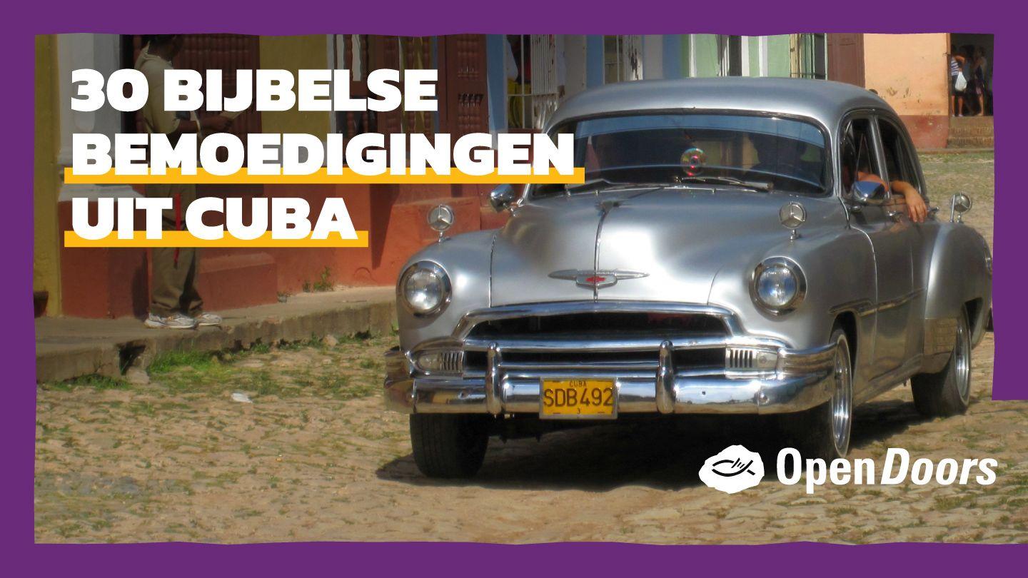 Open Doors | 30 Bijbelse bemoedigingen uit Cuba Génesis 32:10 Biblia Reina Valera 1909