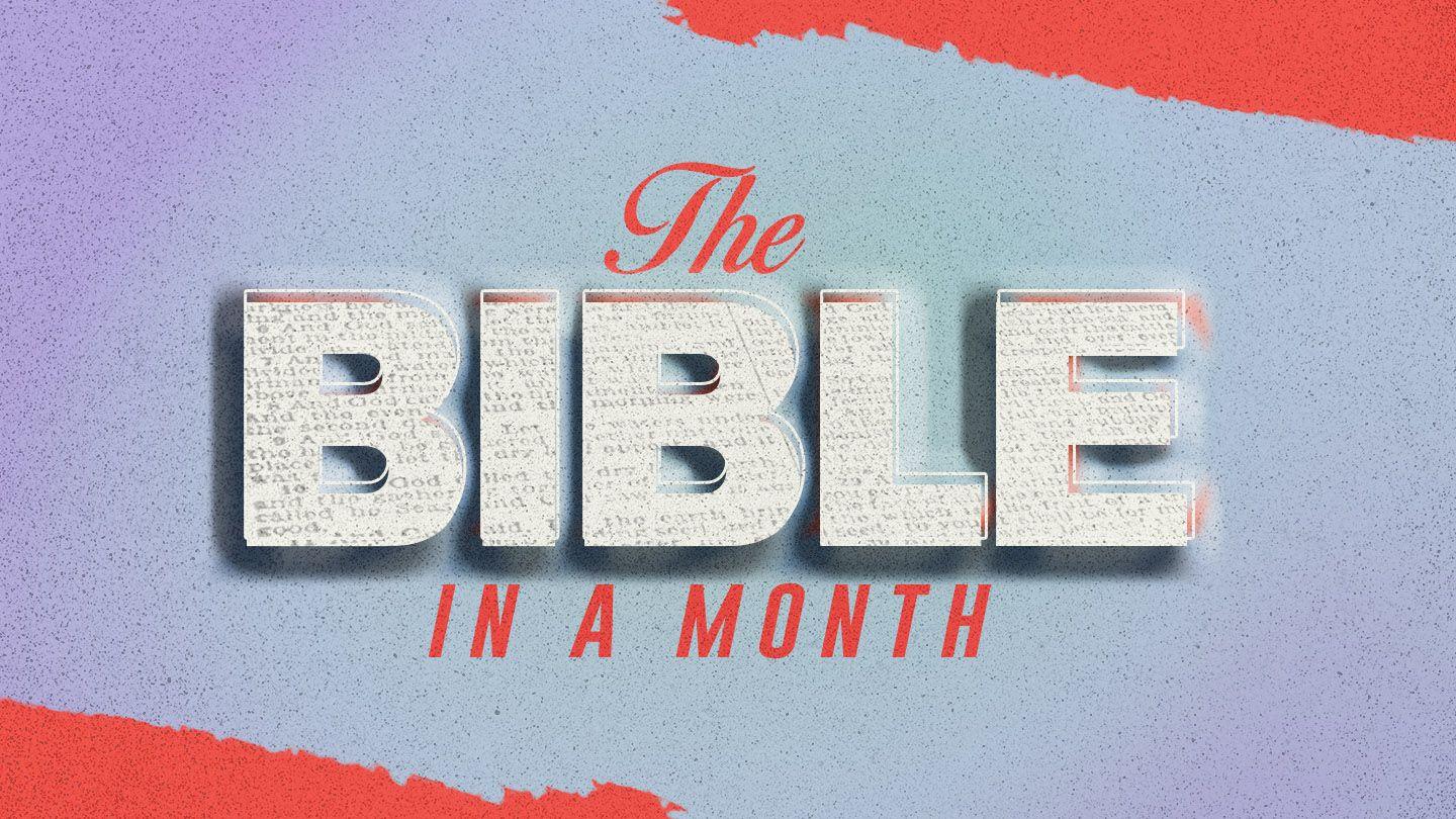 The Bible in a Month
