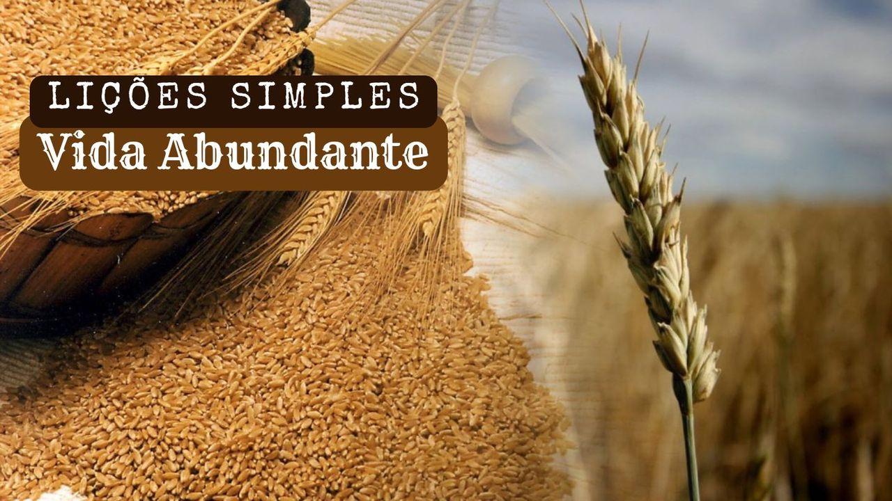 LIÇÕES SIMPLES PARA UMA VIDA ABUNDANTE