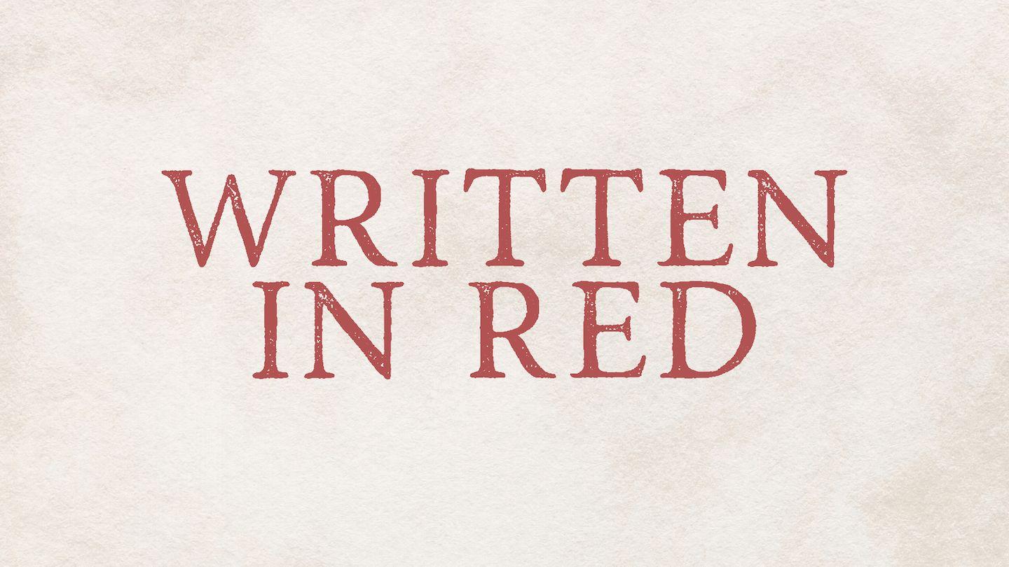 Written in Red