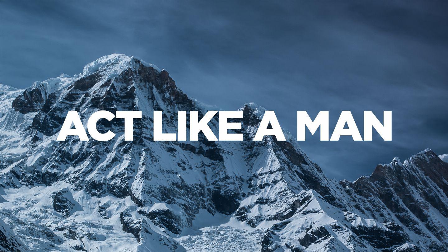Act Like A Man: How A Man Can Live Out His Faith Mátiyu 5:29-30 The New Testament in the Rossel Language, also called the Yele Language, of Papua New Guinea