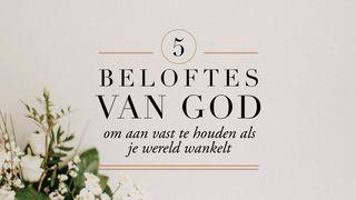 Vijf beloftes van God om aan vast te houden als je wereld wankelt