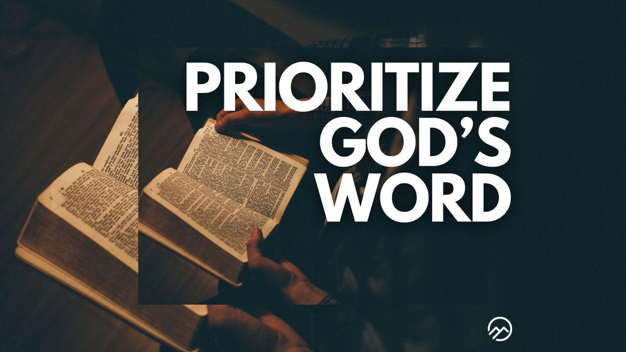 Hearing From God's Word