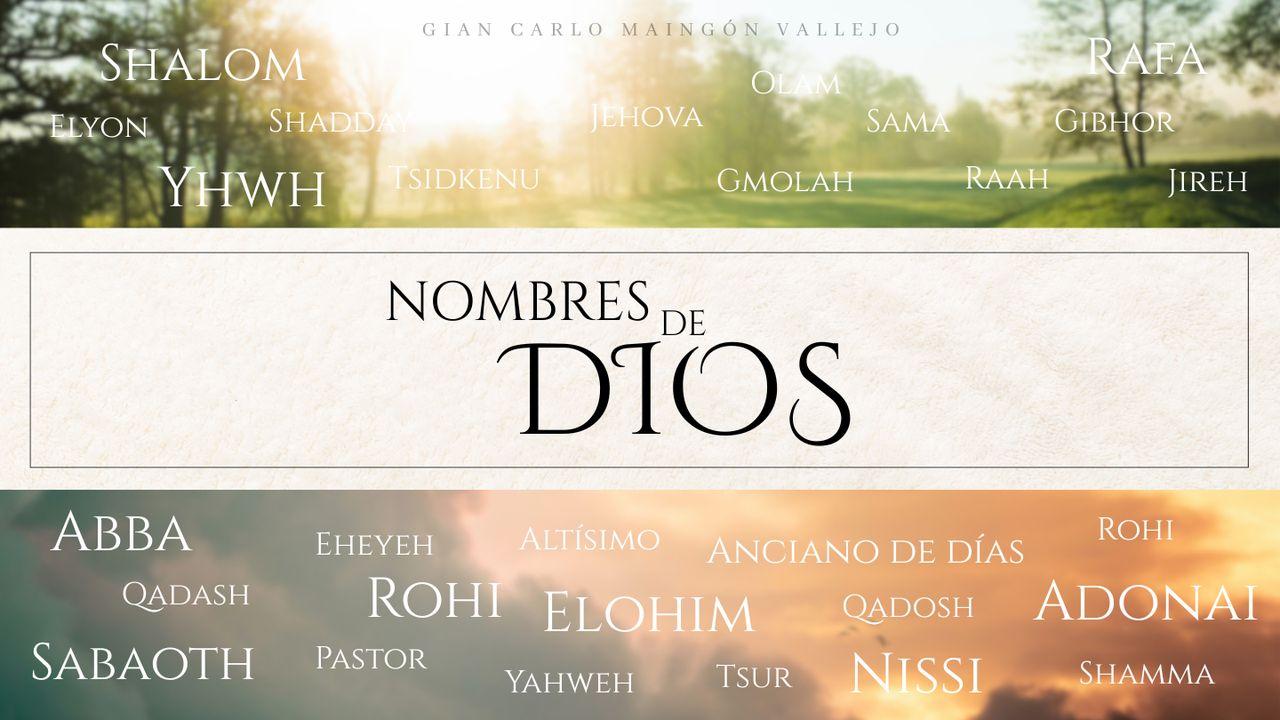 Nombres de Dios