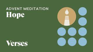 Advent Meditation: Hope