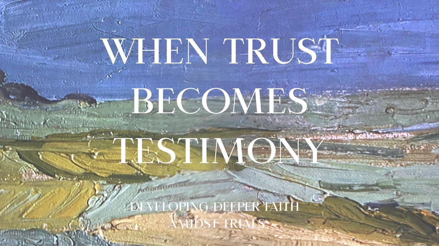 When Trust Becomes Testimony