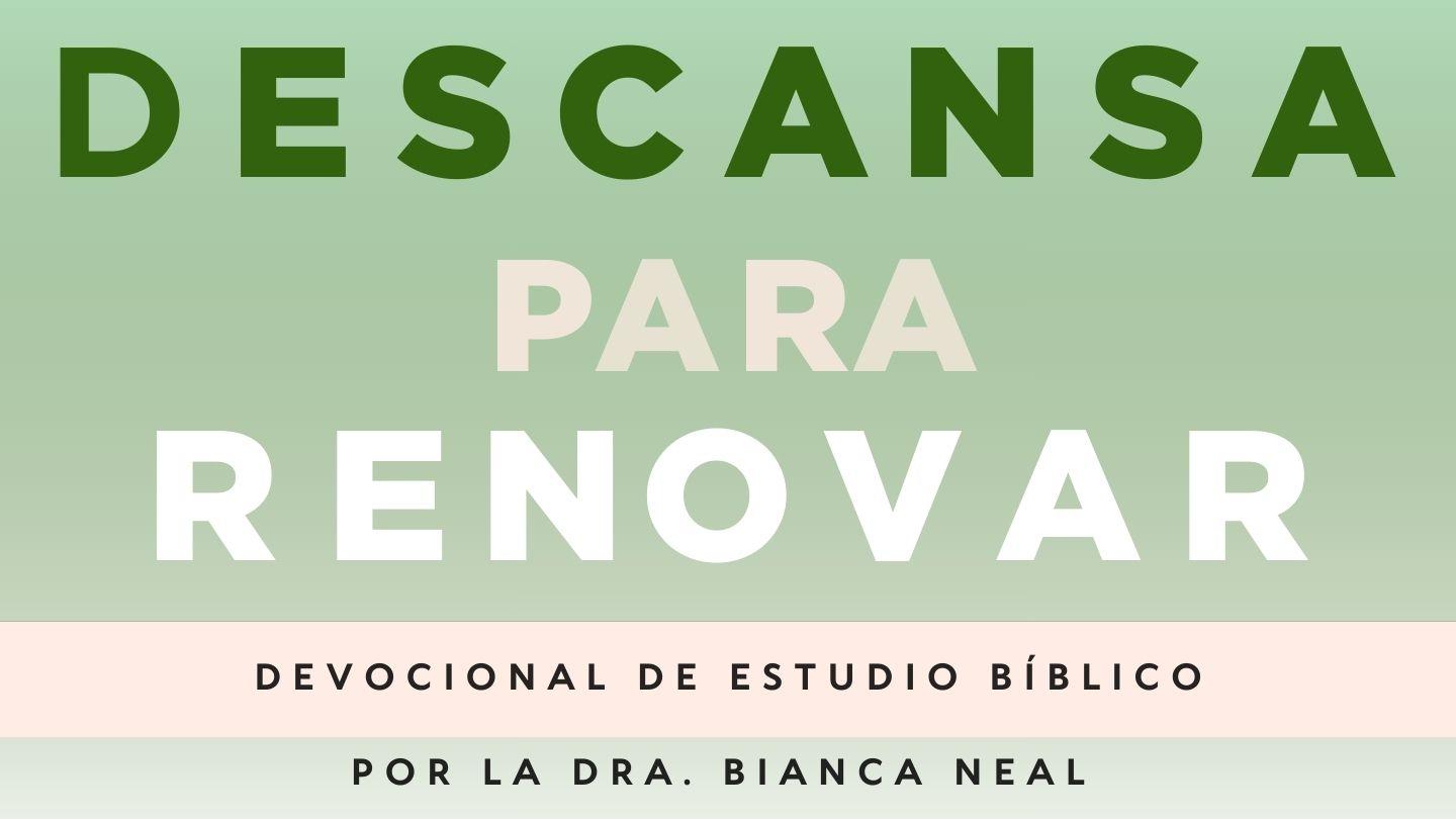 Descansa Para Renovar