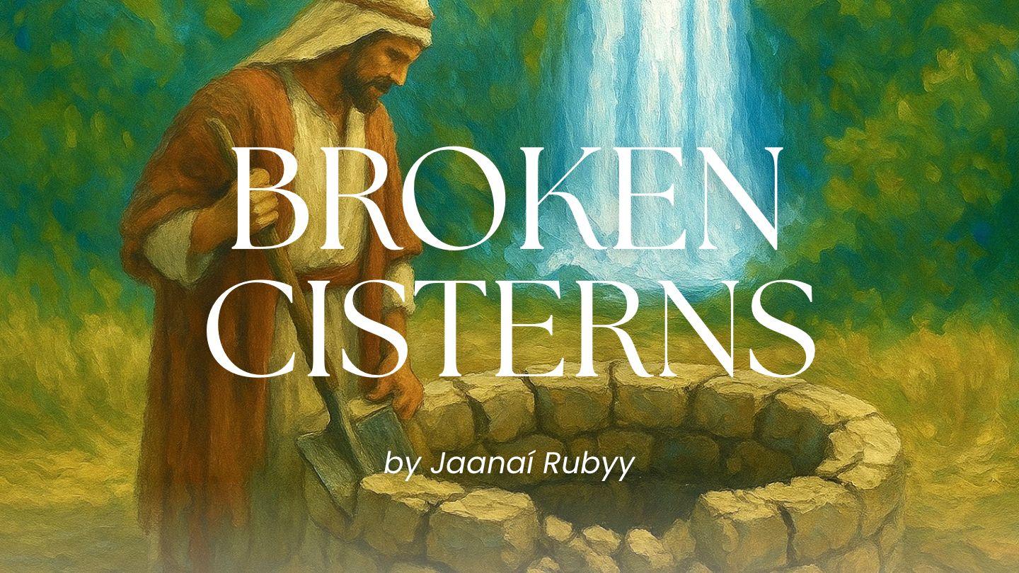 Broken Cisterns Jeremiah 2:13 New English Translation