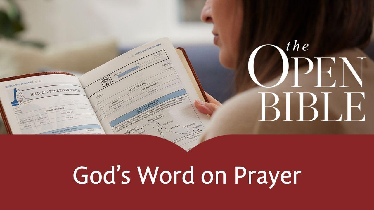 God's Word on Prayer