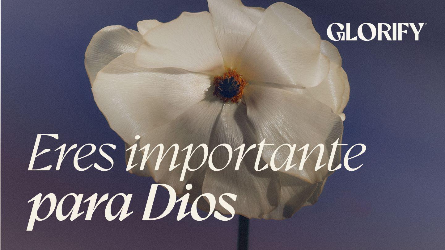 Eres importante para Dios