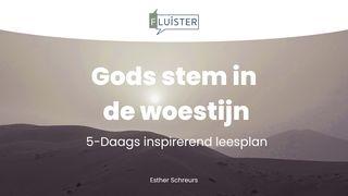 Gods stem in de woestijn