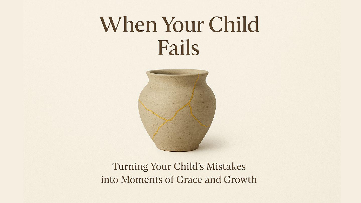When Your Child Fails: Turning Your Child’s Mistakes Into Moments of Grace and Growth Proverbs 24:16 New International Version