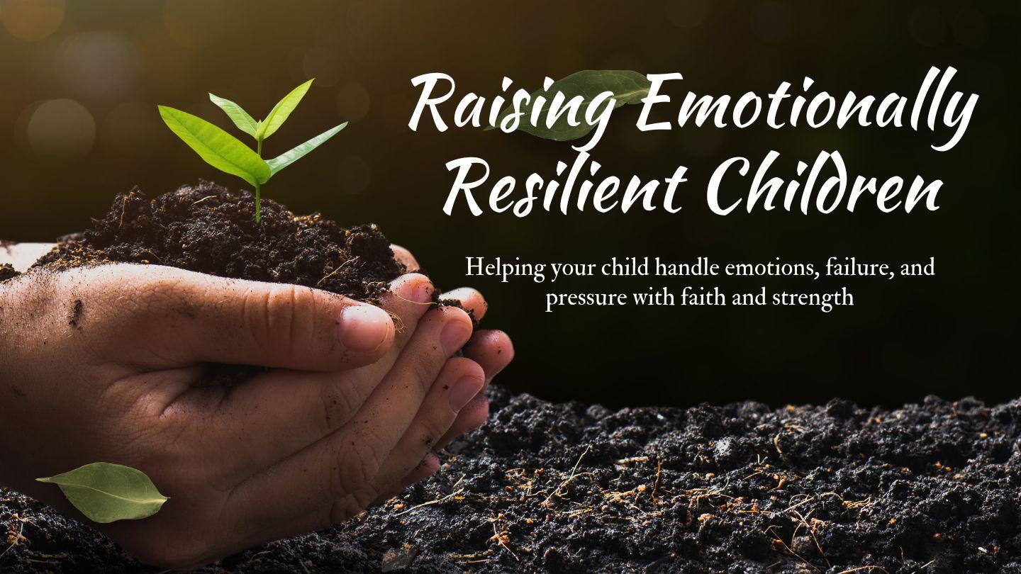 Raising Emotionally Resilient Children - Helping Your Child Handle Emotions, Failure, and Pressure With Faith and Strength