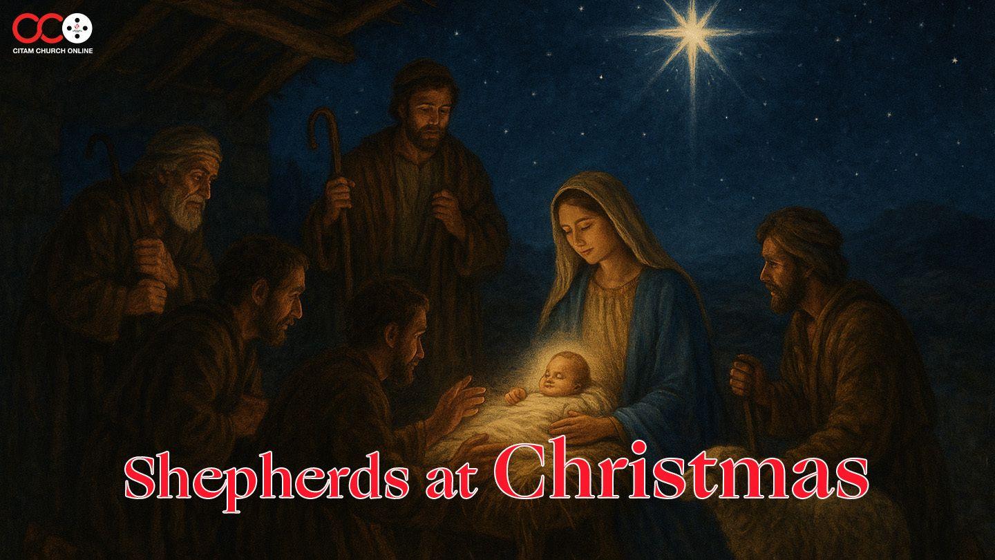 Shepherds at Christmas
