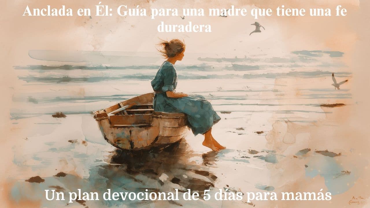 Anclada en Él: Guía para una madre que tiene una fe duradera