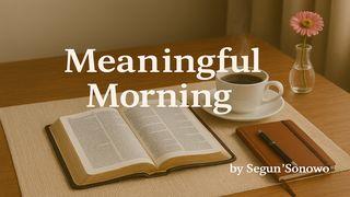Meaningful Morning (Mercy Series)